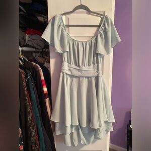 Light Blue Romper